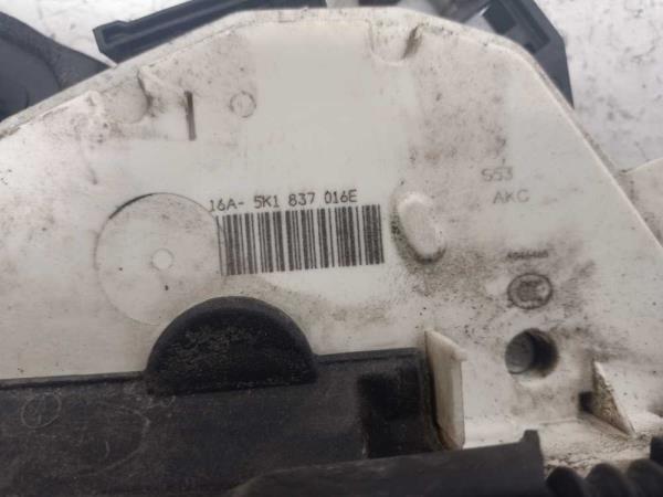 SERRURE DE PORTE AVANT DROIT VW POLO 6R 3-PORTE - Vue 3